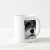 Mug Un Schnauzer miniature noir et blanc (Devant droit)