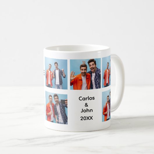 Mug Un script simple et tendance Meilleurs amis pour t (Devant droit)