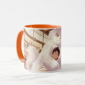 Mug Un selfie avec le géant du fluffy (Devant gauche)