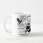 Mug Un service de change pour bébé. Nouvelle mère (Gauche)