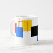 Mug Un Simple Rectangle Sur Votre Musique (Devant gauche)