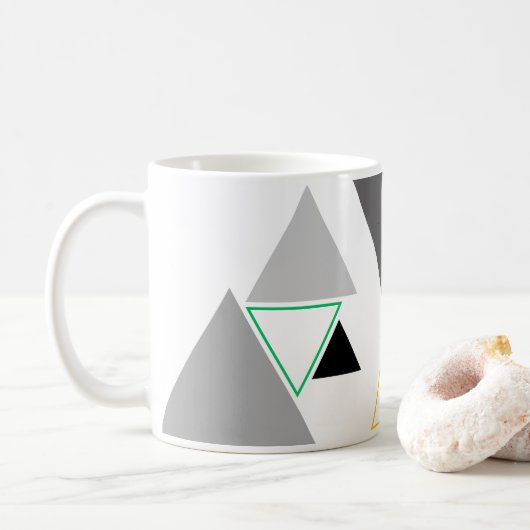 Mug Un simple triangle (Avec donut)