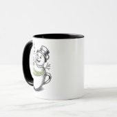Mug Un Snowman Se Baigner À Macha Christmas (Devant gauche)