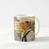 Mug Un soldat de la Seconde Guerre mondiale rencontre (Devant droit)