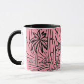 Mug un soleil levant devant la mer,mug (Gauche)