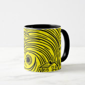 Mug un soleil levant devant la mer,mug (Devant droit)