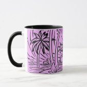 Mug un soleil levant devant la mer,mug (Gauche)