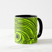 Mug un soleil levant devant la mer,mug (Devant droit)