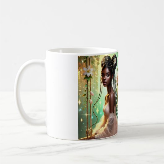 Mug Un soupir d'affection : une coupe à la chérisse (Gauche)