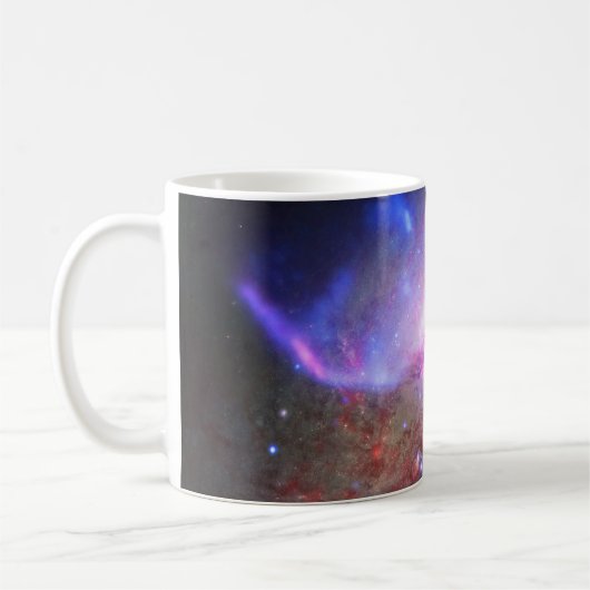 Mug Un Spectacle De Lumière Galactique En Galaxie Spir (Gauche)
