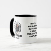 MUG UN SURVEILLANT INCONTOURNABLE AMUSANT RESSEMBLE À (Devant gauche)