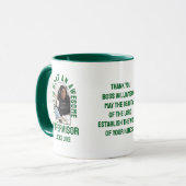 MUG UN SURVEILLANT INCONTOURNABLE RESSEMBLE À UN EMPLO (Devant gauche)