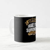 Mug Un survivant de serpent obtiendra des cadeaux de r (Devant gauche)