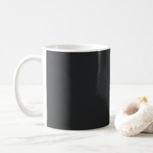 Mug un tableau d'une fleur et d'un poisson sur un doss