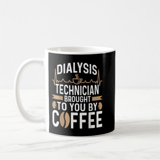 Mug Un technicien en dialyse vous a apporté par Café N (Gauche)