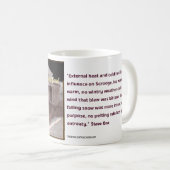 Mug Un texte de chant de Noël (Devant droit)