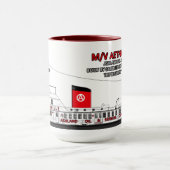 Mug Un towboat appelé Aetna-Louisville (Centre)