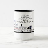Mug Un Towboat appelé Frank C. Rand (Centre)