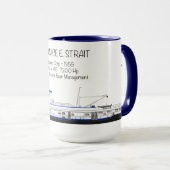 Mug Un towboat appelé Janice E. Strait (Devant droit)