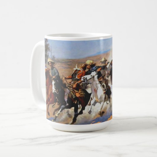 Mug Un trait pour le bois par Remington, (Devant gauche)
