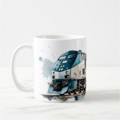 Mug Un trajet en train pour l'inconnu (Gauche)