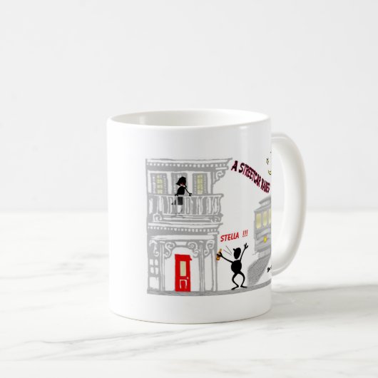 Mug Un tramway appelé DÉSIR (Devant droit)