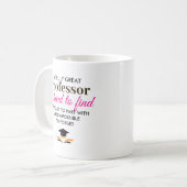 Mug Un très grand professeur - Nom personnalisé (Devant gauche)