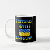 Mug Un trident ukrainien drapeau ukrainien Ukraine (Gauche)
