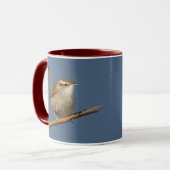 Mug Un Troglodyte de Bewick Curieux dans l'Arbre (Devant gauche)
