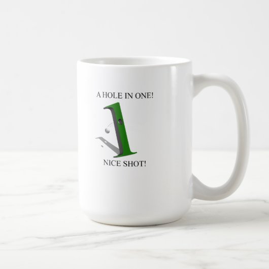 Mug Un Trou Dans Une Balle De Golf (Droite)