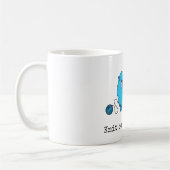 Mug Un truc. Purl one. Avec des moutons moelleux (Gauche)