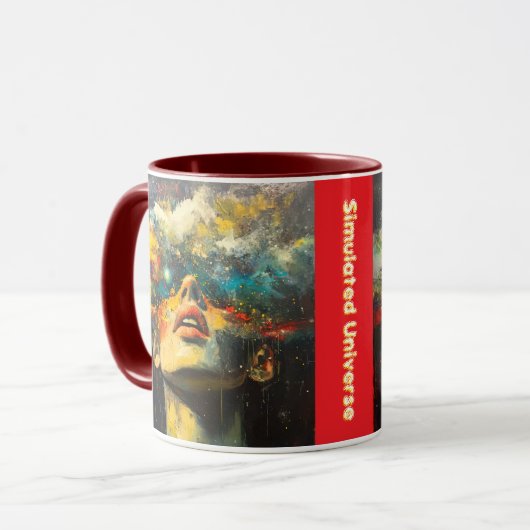 Mug Un univers simulé (Devant gauche)