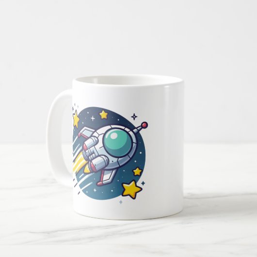 Mug Un vaisseau spatial (Devant gauche)