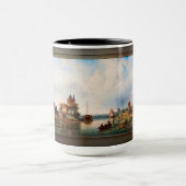 Mug Un Vaste Paysage De Rivière Avec Des Moulins À Ven (Centre)
