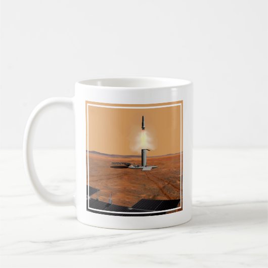 Mug Un Véhicule Ascent Quittant Mars. 2 (Gauche)