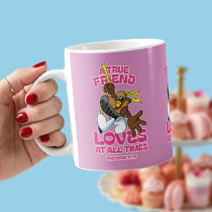 Mug Un véritable ami aime en tout temps