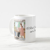 Mug Un véritable ami et un chat (Devant gauche)