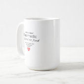 Mug Un véritable grand ambulancier est difficile à tro (Devant gauche)