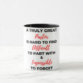 Mug Un Véritable Grand Pasteur Est Difficile De Trouve (Centre)