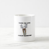 Mug Un verre de paix de la Saint-Valentin. (Centre)