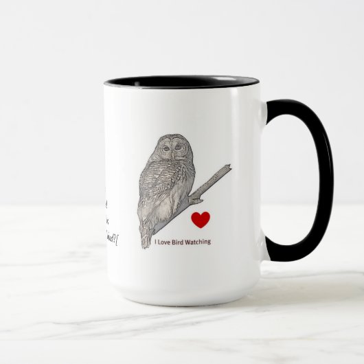 Mug Un vieux hibou sage (Droite)