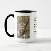 Mug Un vieux hibou sage (Gauche)