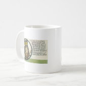 Mug un vieux hibou sage (Devant gauche)