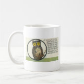Mug un vieux hibou sage (Gauche)