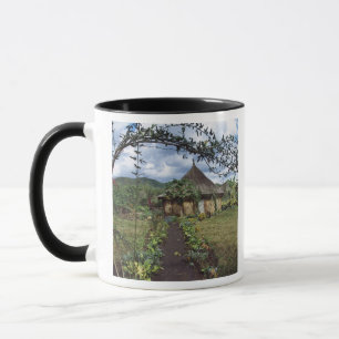 Mug Un village des Highlands, Goroka, Papouasie-Nouvel