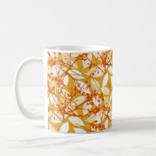 Mug Un vintage motif arrière - plan de l'automne le