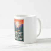 Mug Un voyage de 150 km commence par une seule (Devant droit)