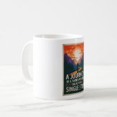Mug Un voyage de 150 km commence par une seule (Devant gauche)