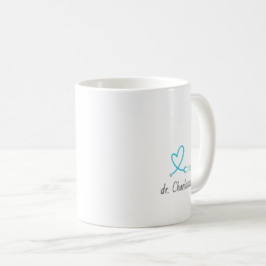 Mug Un vrai grand médecin - Difficile d'oublier (Devant droit)