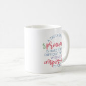 Mug Un vrai grand proviseur drôle à dire (Devant droit)
